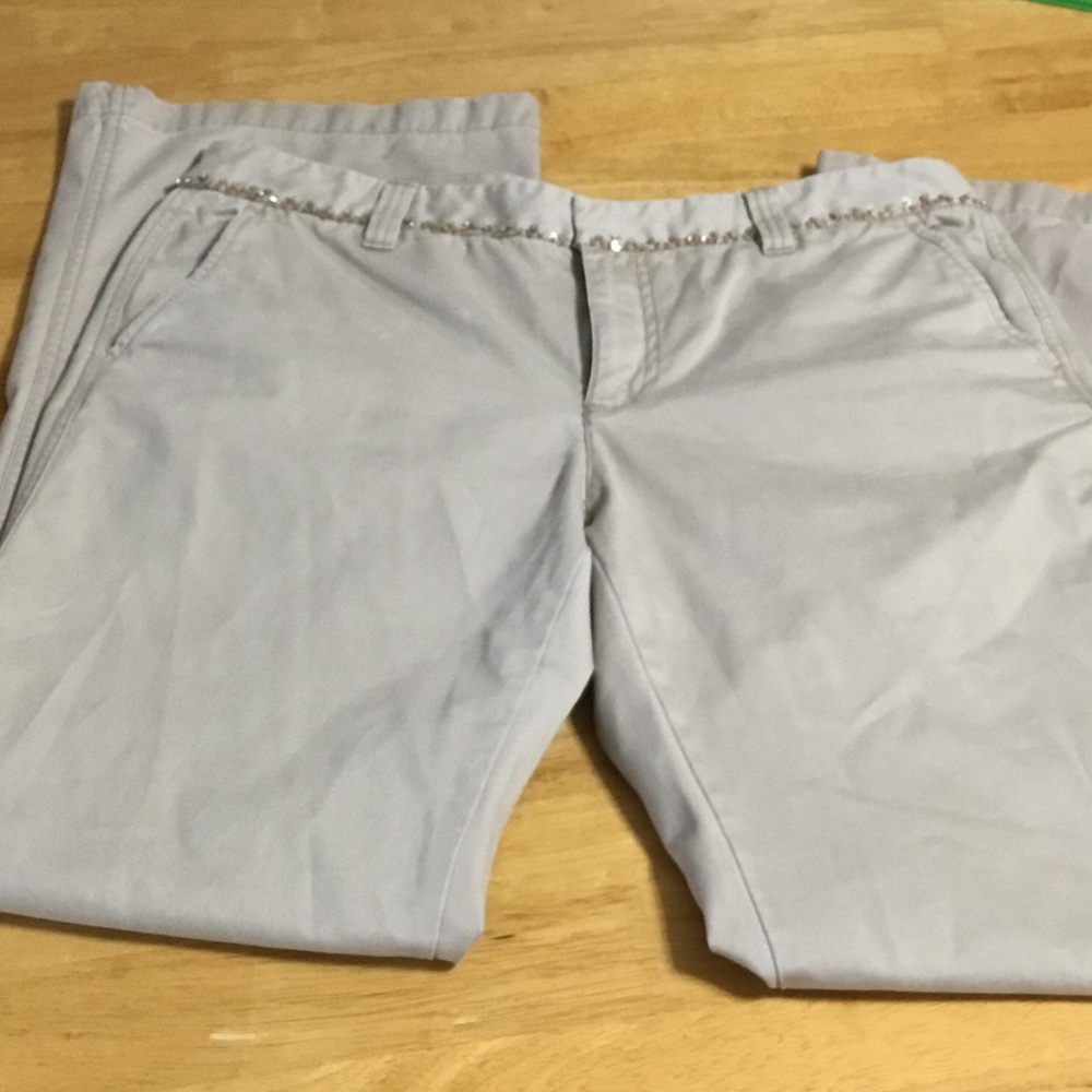 Low Waist Khaki Pants